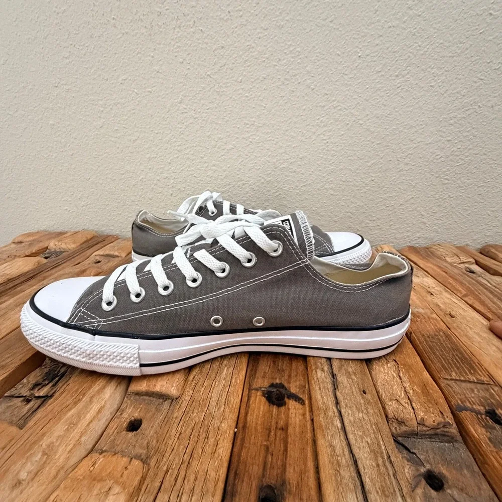 Converse Chuck Taylor All Star Low Top Charcoal Grey Sneakers 1J794 Mens 11 W 13 - Picture 1 of 8